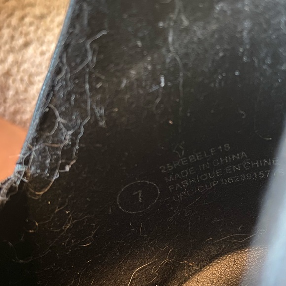 🌸 George 🌸  black chunky heels - Picture 4 of 9